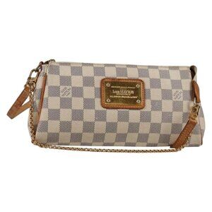 LOUIS VUITTON Damier Azur Eva Shoulder Bag 2way